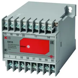 Е855КС Преобразователи измерительные однофазные напряжения переменного тока 1RS-485/1АО