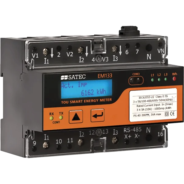 EM133 - Счетчики многофункциональные для измерения показателей качества и учёта электрической энергии