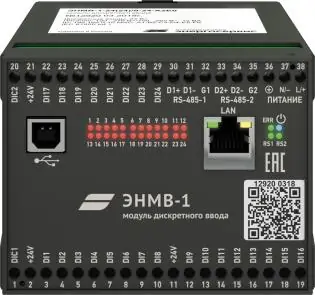 ЭНМВ-1-24/0-x-А2Е4 модуль ввода/вывода