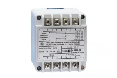 Е858 Измерительные преобразователи частоты переменного тока